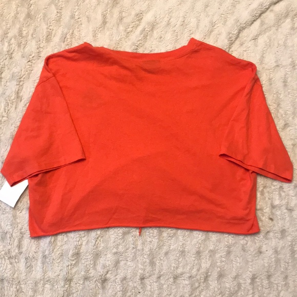 NWT TOPSHOP watermelon cropped t-shirt sz 8 - Picture 7 of 7